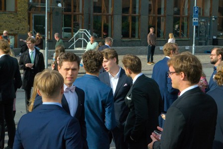 Bild från "Examensmiddagen"