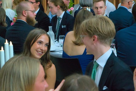 Bild från "Examensmiddagen"