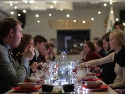 Bild från "Juldrycksprovning med tillbehör"