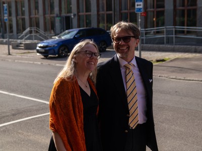 Bild från "Examensmiddagen"
