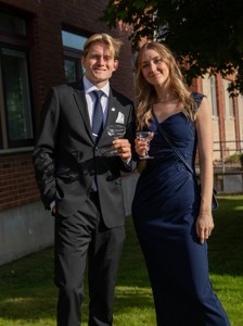 Bild från "Examensmiddagen"