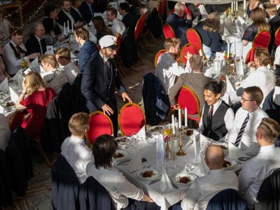 Bild från "Examensmiddagen"