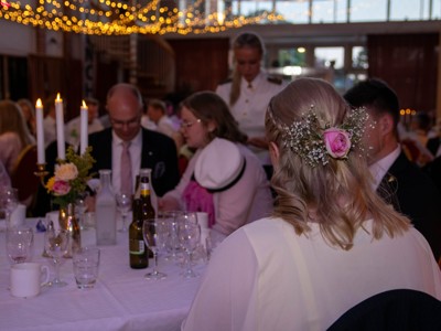 Bild från "Examensmiddagen"