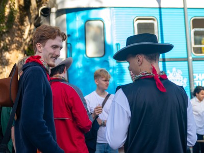 Bild från "Cowboyz i djungeln"