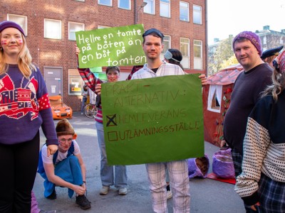 Bild från "Cortègen"