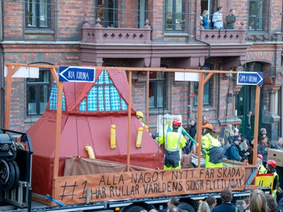 Bild från "Cortègen"