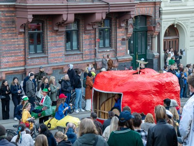 Bild från "Cortègen"