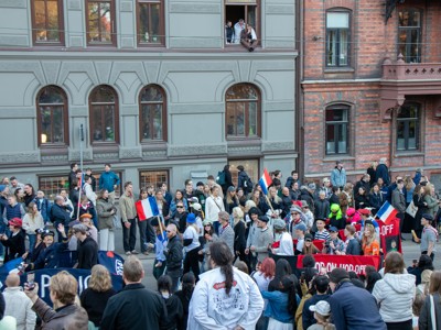 Bild från "Cortègen"