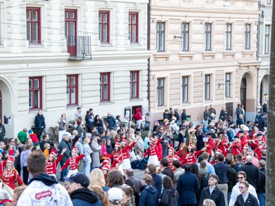 Bild från "Cortègen"