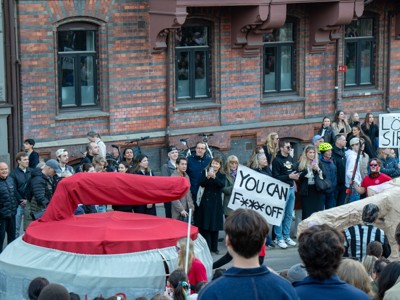 Bild från "Cortègen"