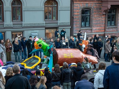 Bild från "Cortègen"
