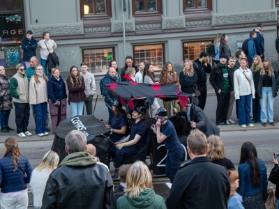 Bild från "Cortègen"
