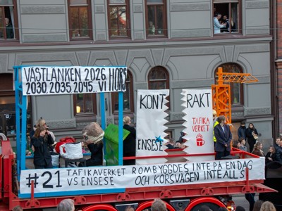 Bild från "Cortègen"