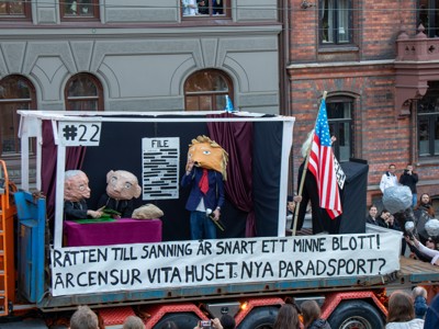 Bild från "Cortègen"
