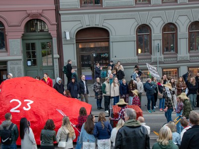 Bild från "Cortègen"