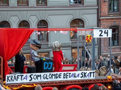 Bild från "Cortègen"