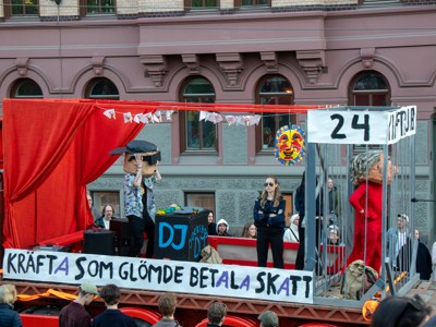 Bild från "Cortègen"