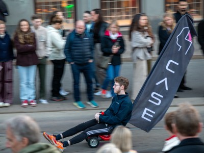Bild från "Cortègen"