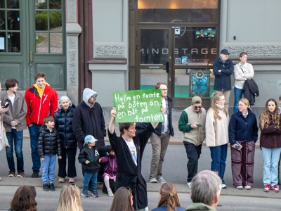 Bild från "Cortègen"