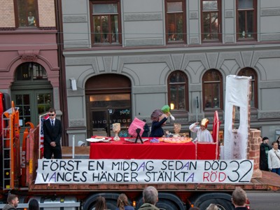 Bild från "Cortègen"