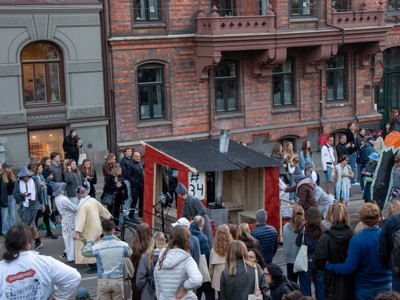 Bild från "Cortègen"