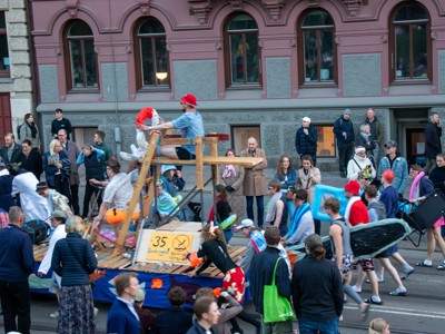 Bild från "Cortègen"