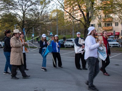 Bild från "Cortègen"